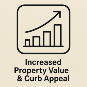 increased property value & curb appeal